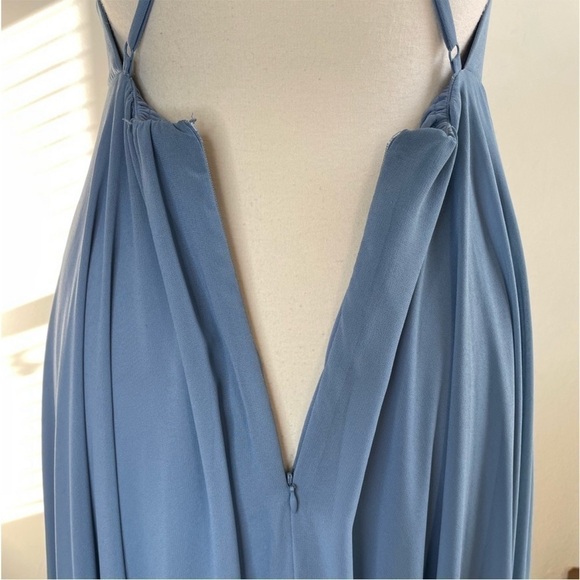 LULUS Mythical Kind of Love Slate Blue Maxi Dress size M - Picture 8 of 15